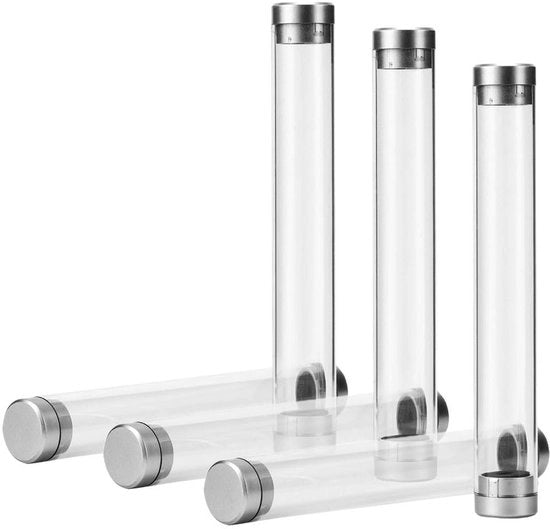 Vetrina per Pennarelli 18 x Etui Transparente - Organizzatore - Display Vetrato - Acquario - Leggero e Portatile