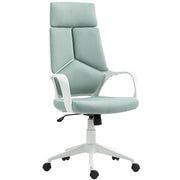 Sedia da Ufficio con Dondolo ¨C Zephmum ¨C Tessuto Verde 63x63x117-127 cm