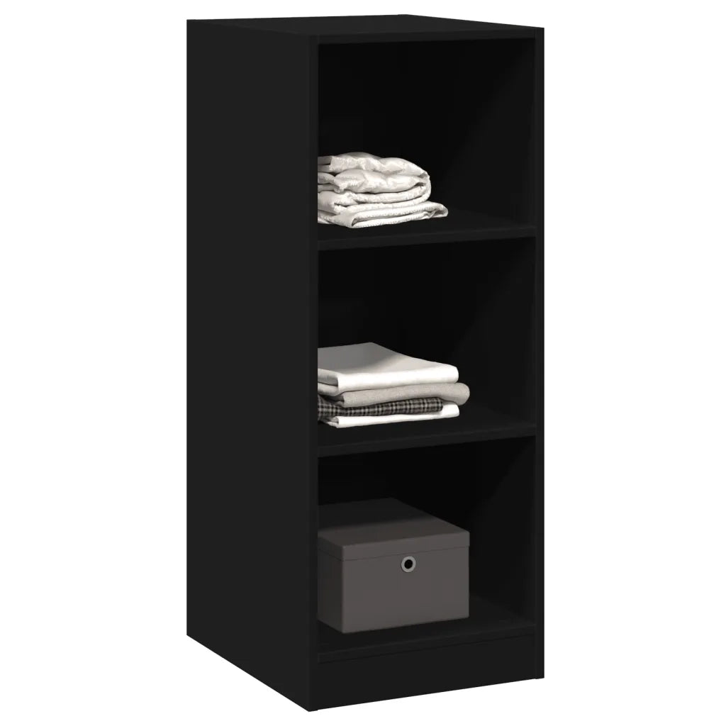 Armadio Nero 48x41x102 cm in Legno Multistrato 840829