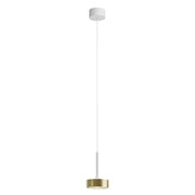 Hole Sospensione LED 13W 3000K CRI90 38° IP20 Oro - Rossini Group | Lampada a sospensione di design per interni retail e residenziali
