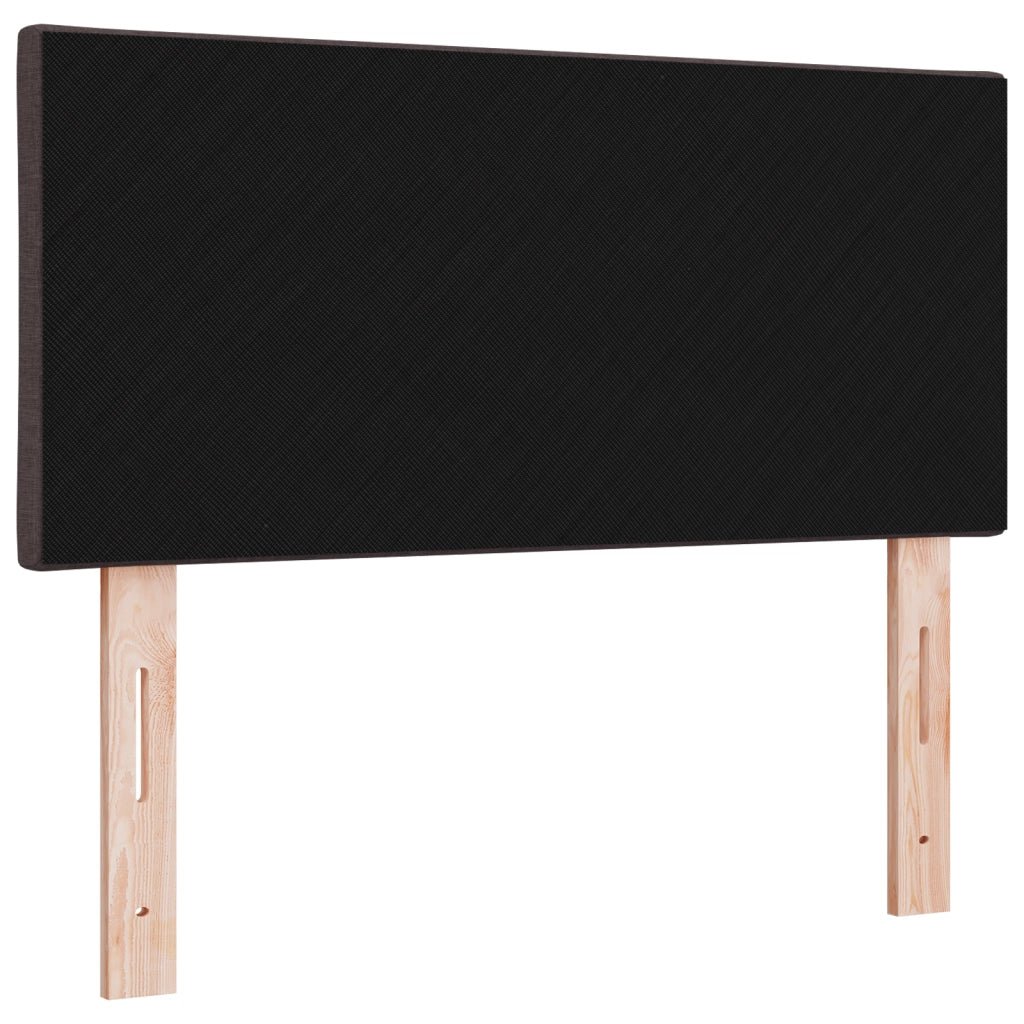 Testiera  Design Blocchi Diamante Marrone Scuro 100 cm Tessuto