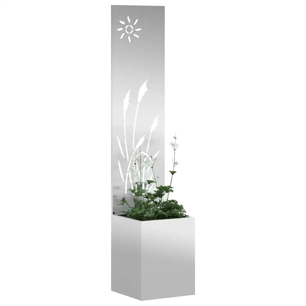 Schermo per privacy in giardino Traforo Argento 32 x 150 cm CFW2759201