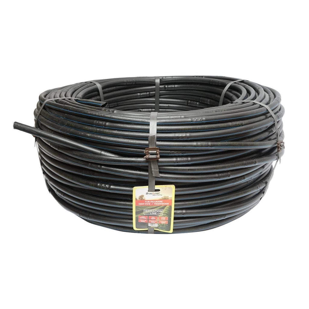 ALA GOCCIOLANTE PASSO 30cm ∅16MM PER IRRIGAZIONE A GOCCIA Rotolo da 200MT. 2l/h. Breckner Germany