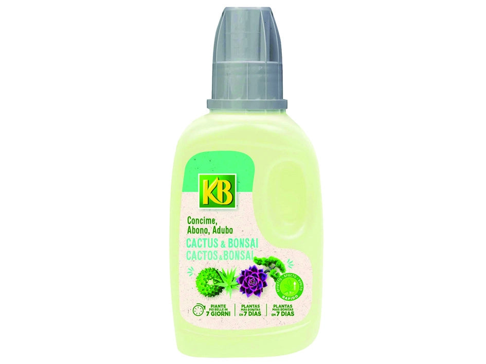 CONCIME LIQUIDO PER CACTUS E BONSAI- - ml.250 - 5 pezzi KB