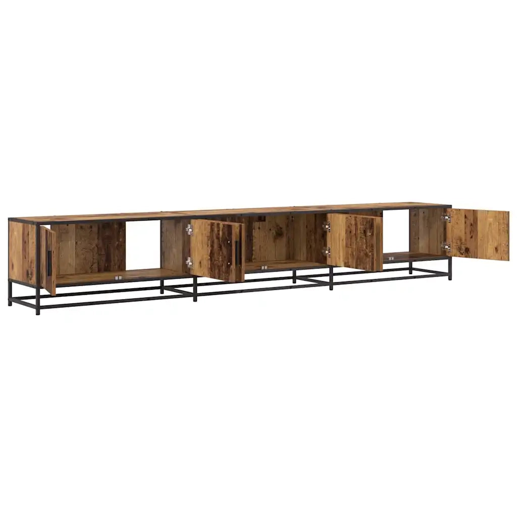 vidaXL Mobile TV Legno vecchio 240 x 35 x 41 cm Legno multistrato