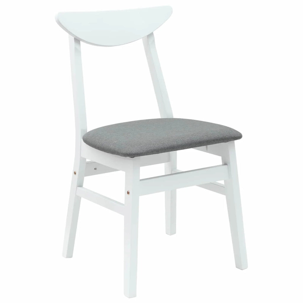 Sedie da pranzo 2 pcs Bianco 42 x 47.5 x 81 cm