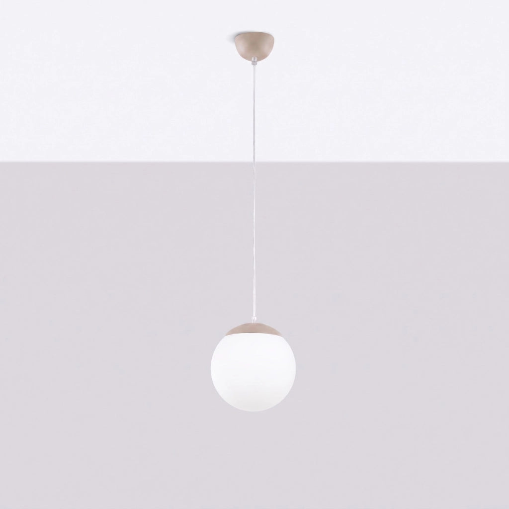 Lampada a sospensione UGO 20 taupe
