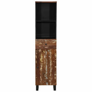 Mobile da Bagno 38x33x160 cm in Legno Massello di Recupero 352000