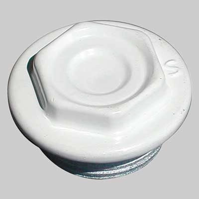 TAPPO CIECO VERNICIATO  11/4 Sx Ø 56 Acciaio     MADE IN ITALY