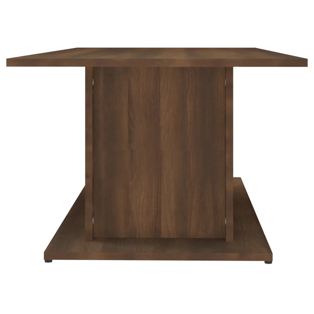 Tavolino da salotto | Tavolino da caff¨¨ | Tavolino da Soggiorno Rovere Marrone 102x55,5x40 cm in Truciolato