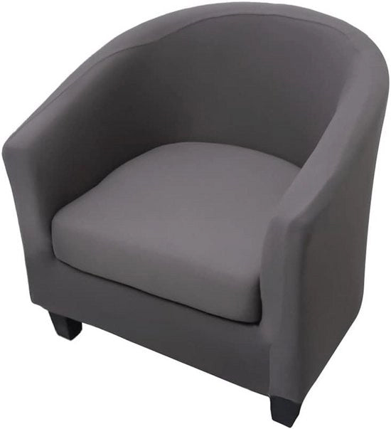 Copriordine Premium - Slipcover per poltrona estensibile 2 pezzi - Coprimaterasso per divano - impermeabile - rimovibile e lavabile - Copridivano per salotto e caffetteria
