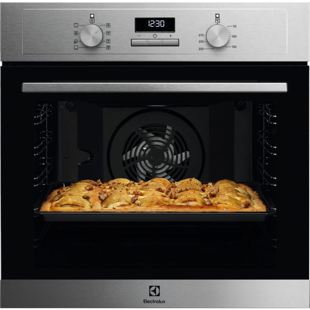 Electrolux EOH3H04X forno 72 L Nero, Acciaio inox