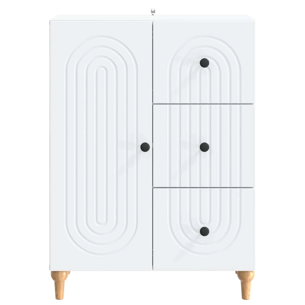 Credenza Bianco 66 x 34,5 x 90 cm Legno ingegnerizzato 894165