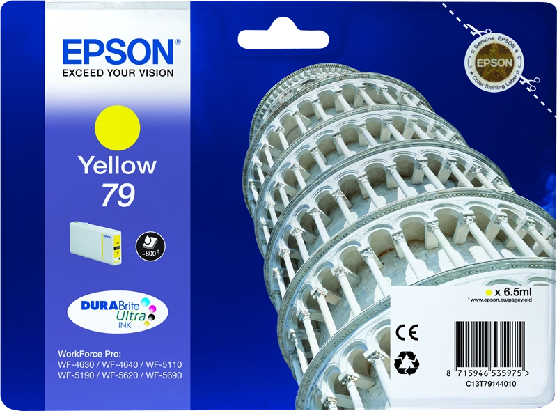 Epson Tower of Pisa Tanica Giallo