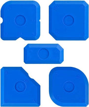 Kit di applicazione per silicone 5 pezzi - Applicatore blu - Adatto per modello blu