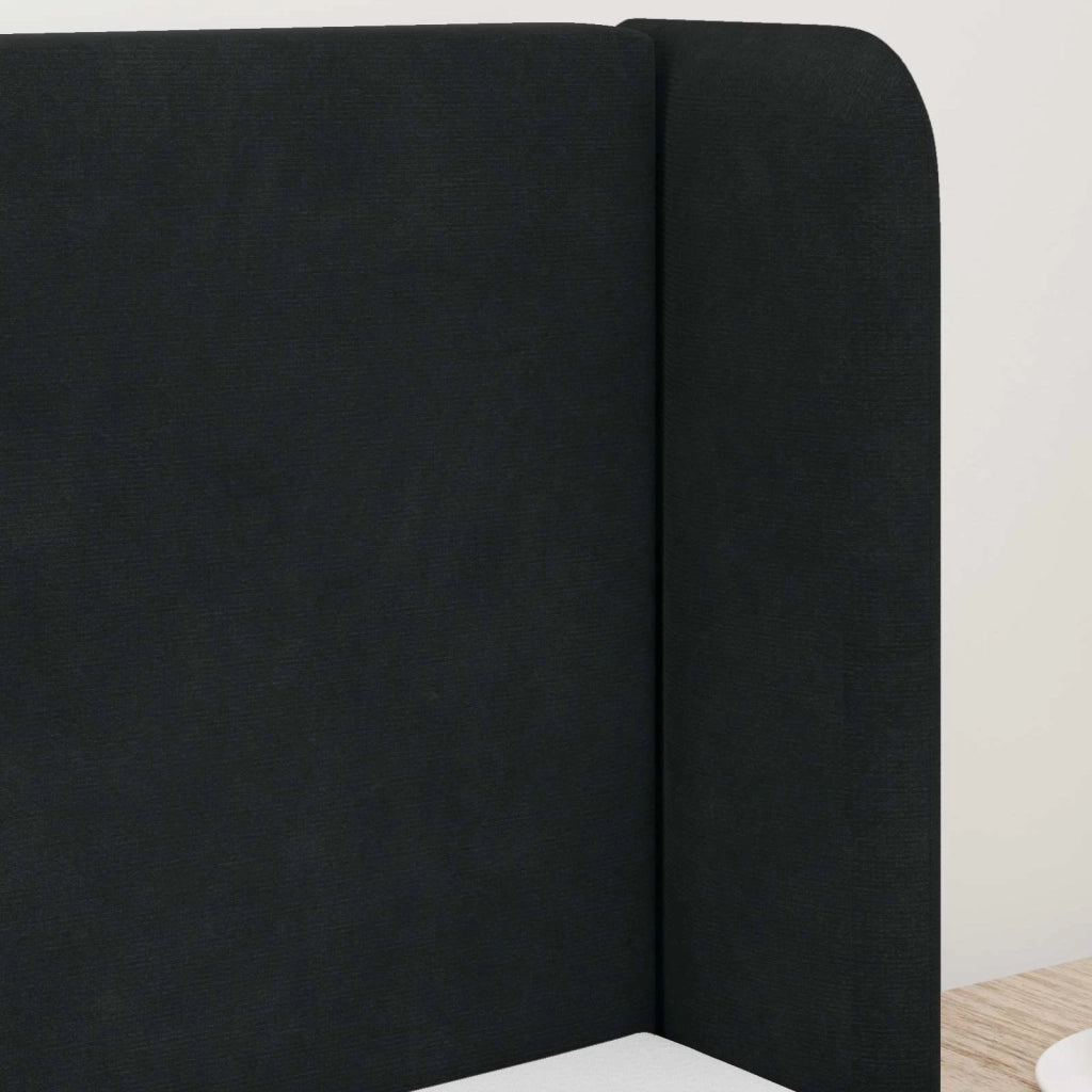 Orecchia della Testata Nero 40,5 x 40,5 x 4 cm Velluto CFW4674865