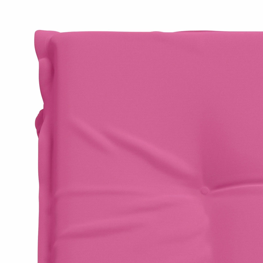 Cuscino per Lettino GEMERT 100% Poliestere Rosa 190 x 50 x 9 cm 947364