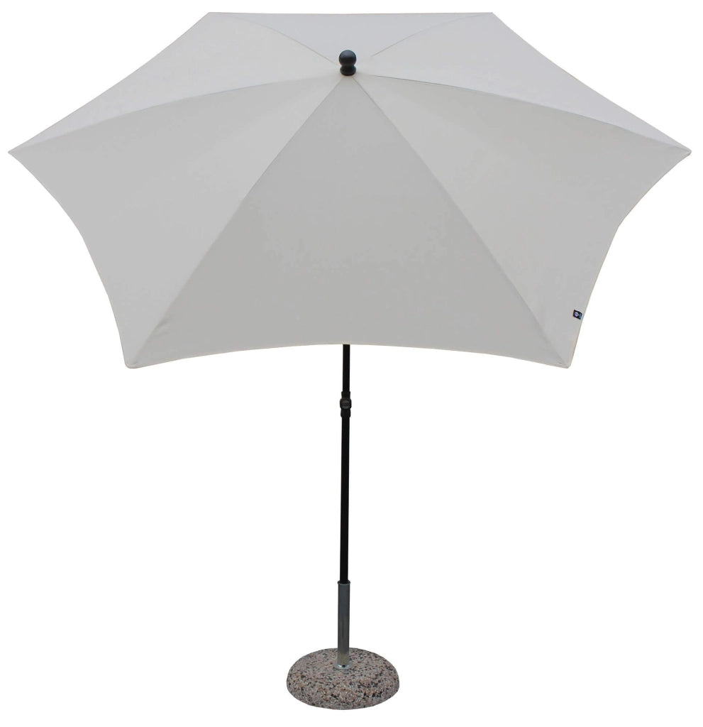 Ombrellone da Giardino Ø 2,5 m Palo Ø27 mm in Acciaio Maffei Kronos Ecrù