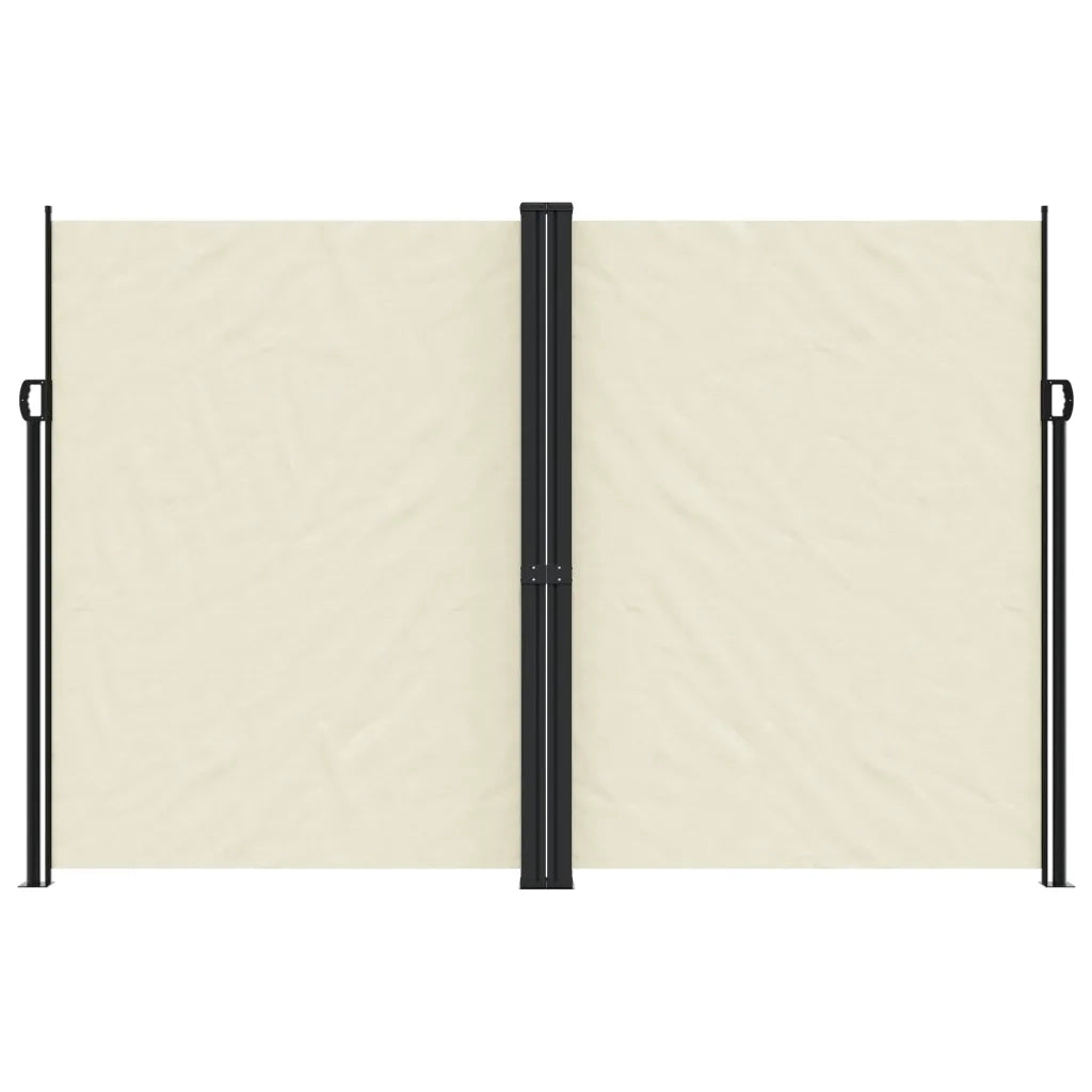 Tenda da Sole Laterale Retrattile Crema 220x1000 cm 4004775