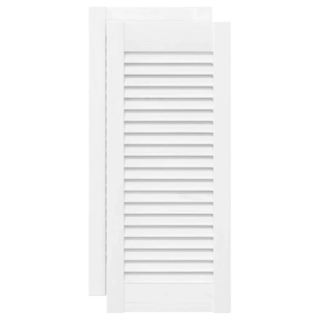 Ante a Lamelle 2 pz Bianche 61,5x29,5 cm 4015901