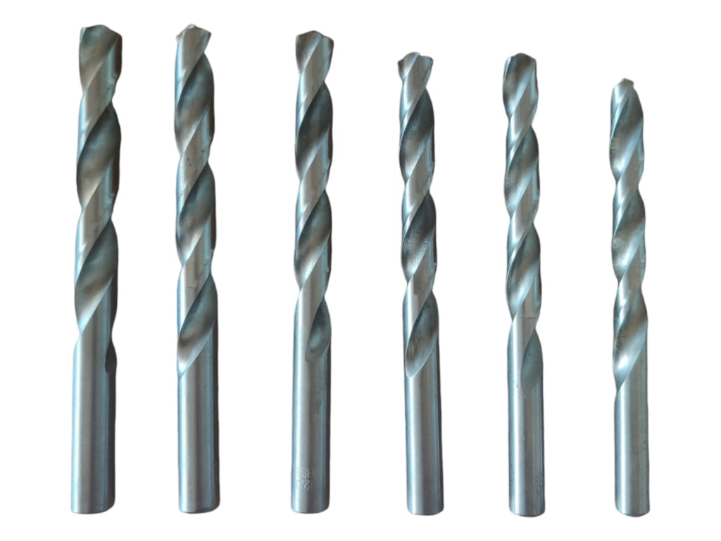 SET 25 PUNTE PER TRAPANO IN TITANIO KIT PUNTE FERRO MISURE 1 A 13 CM + CUSTODIA