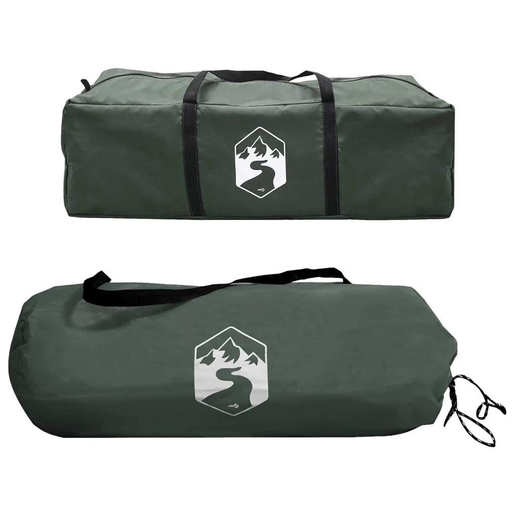 Tenda Laterale con tetto Verde militare 410 x 410 x 250 cm 42028684