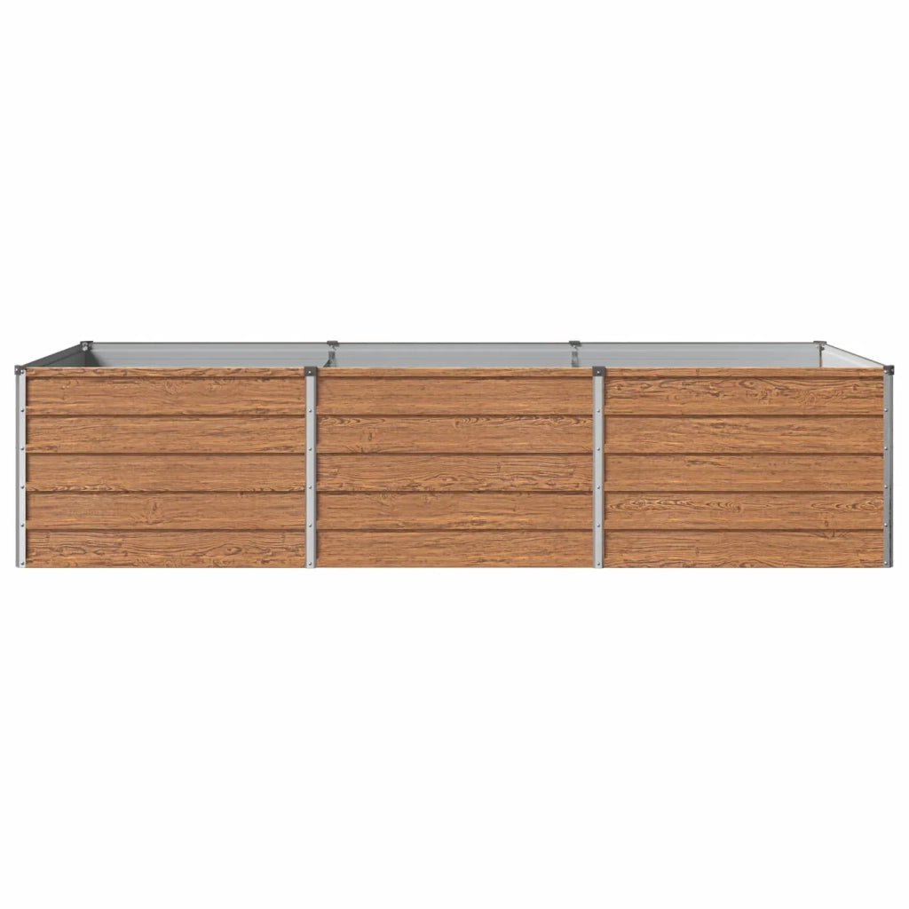 Letto rialzato da giardino Marrone legno 240 x 80 x 55 cm 8006405