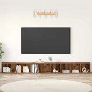vidaXL Mobile TV 3 pcs Legno vecchio 37 x 35 x 107.5 cm