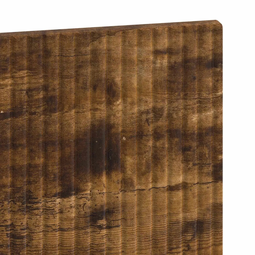Testiera da Muro HOORN Rovere Fumo Legno ingegnerizzato 897390