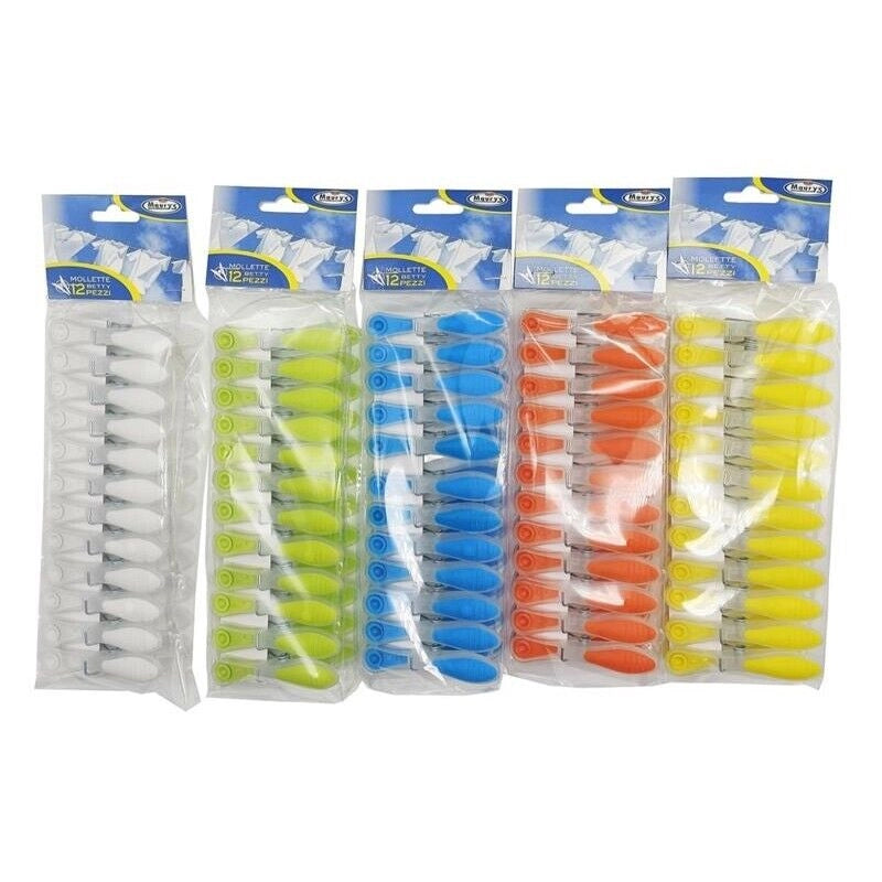 MAURY'S MOLLETTE BETTY IN SET DA 12 PEZZI IN COLORE ASSORRITO