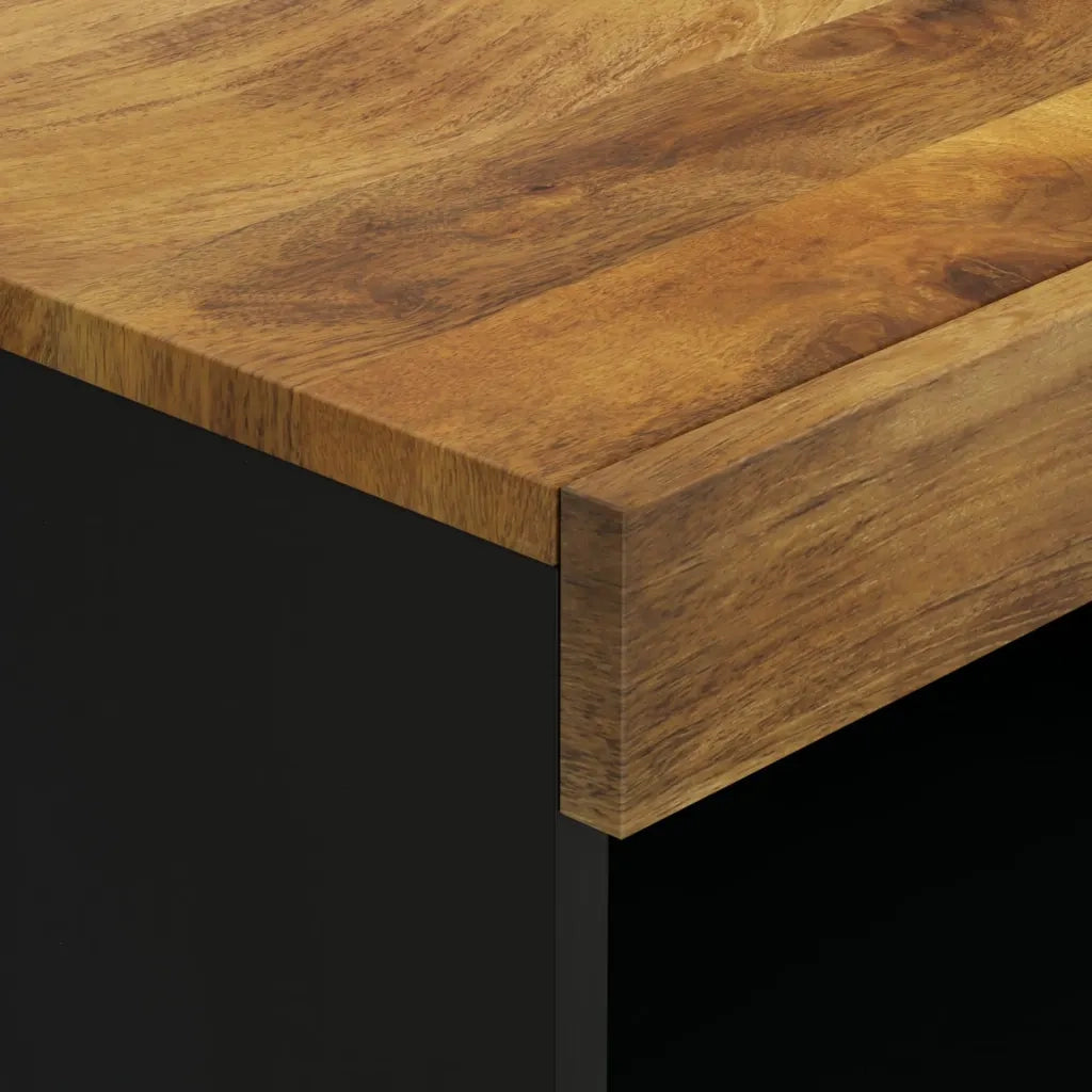 Credenza | Madia | Buffet da pranzo | Armadio da pranzo 60x33x107 cm in Legno Massello di Mango