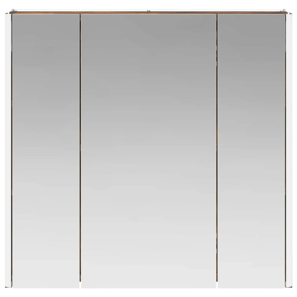Mobiletto per specchio da bagno Rovere fumé