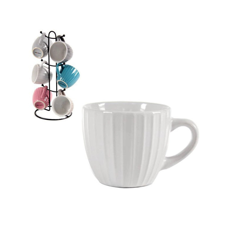 Tazza Caffe Porcellana Stand Leo Pz 6 Bellintavola