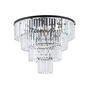 Plafoniera Nowodvorski Cristal 7630 12xE14 nera 71cm