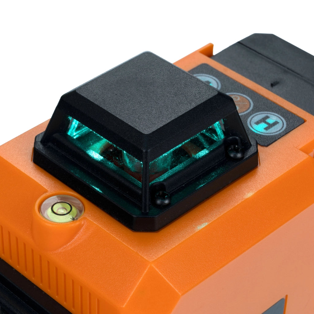 Livella Laser Rosfix Orange Tiger ROT16L – 16 Linee, Autolivellante, IP54 | Precisione 0,2 mm/10 m