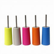 Trade Shop - Portascopino Colorato Da Terra Bagno Toilette Con Scopino Spazzola Per Wc 62306 -