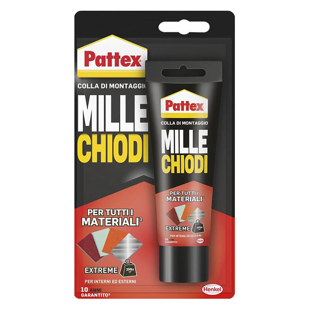 12pz adesivo millechiodi 'extreme' esterni interni grammi 250 + 40% gratis cod:ferx.9000995nlm