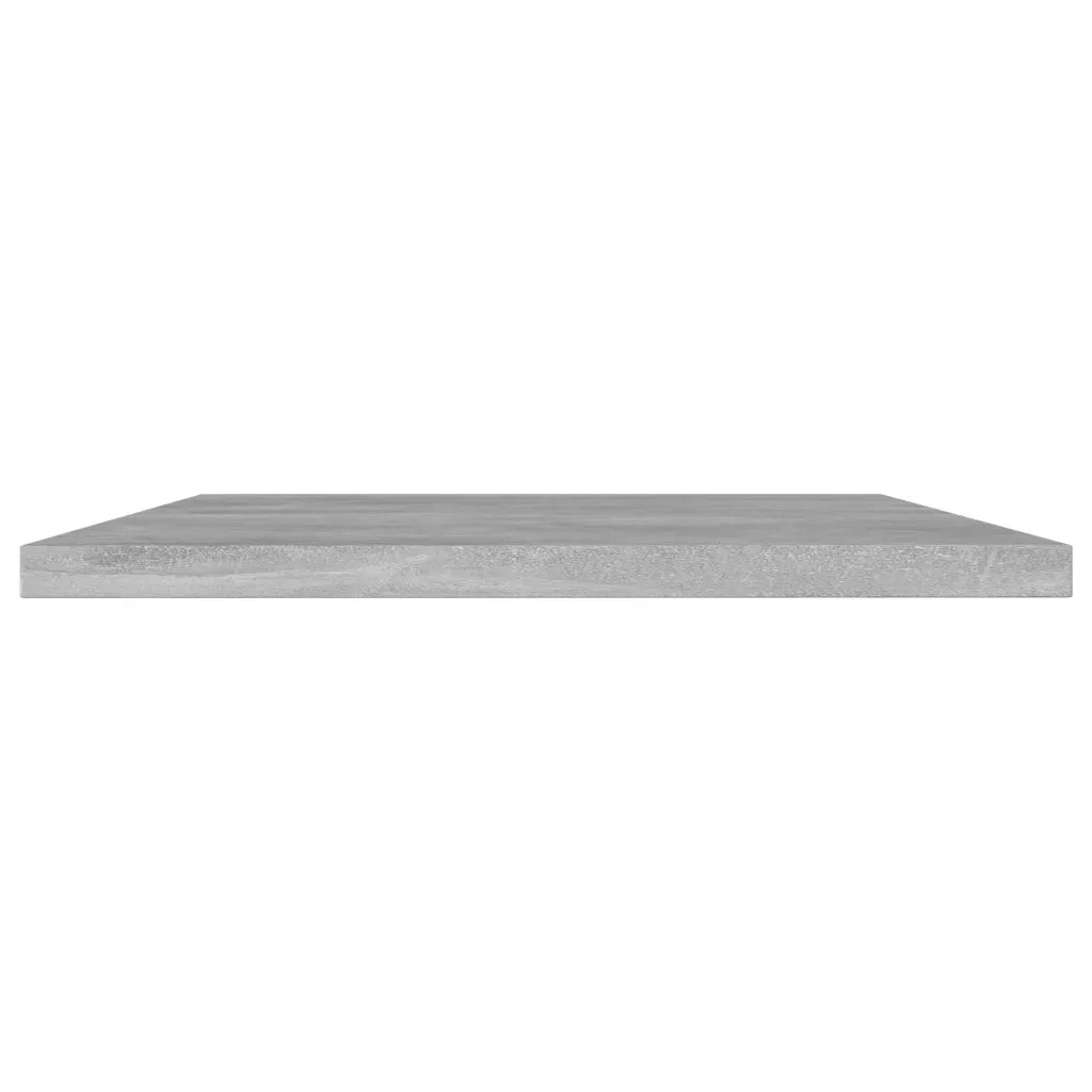 Ripiani Libreria 8pz Grigio Cemento 100x30x1,5cm Multistrato 805403