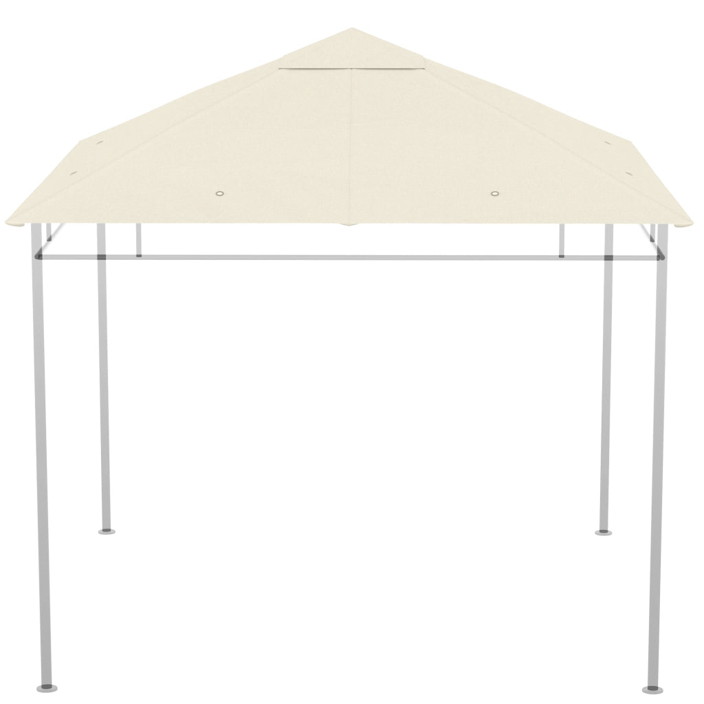 Tetto Gazebo 3x3m ¨C zephmum ¨C Poliestere Crema