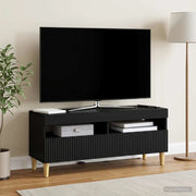 Mobile TV LED Nero Legno ingegnerizzato 896766