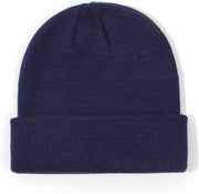 Mutte per bambini da esterno - copricapo per neonati e bambini - calza per bambini - mutte per bambini da 2 a 6 anni - colore blu scuro - 19*18cm