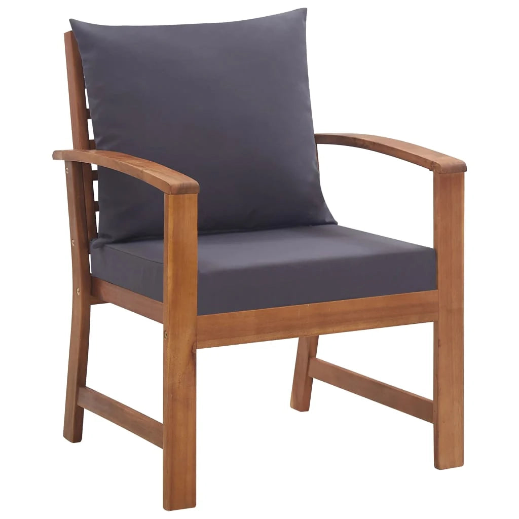 Set di mobili da giardino per esterni 4 pezzi con cuscini legno massello di acacia 02_0016094
