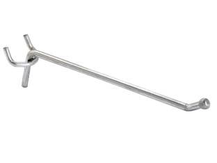 GANCIO 1 FILO PER PANNELLI FORATI CON PUNTA ANTINFORTUNISTICA- - ø mm.3,6x5x200 l. - 100 pezzi