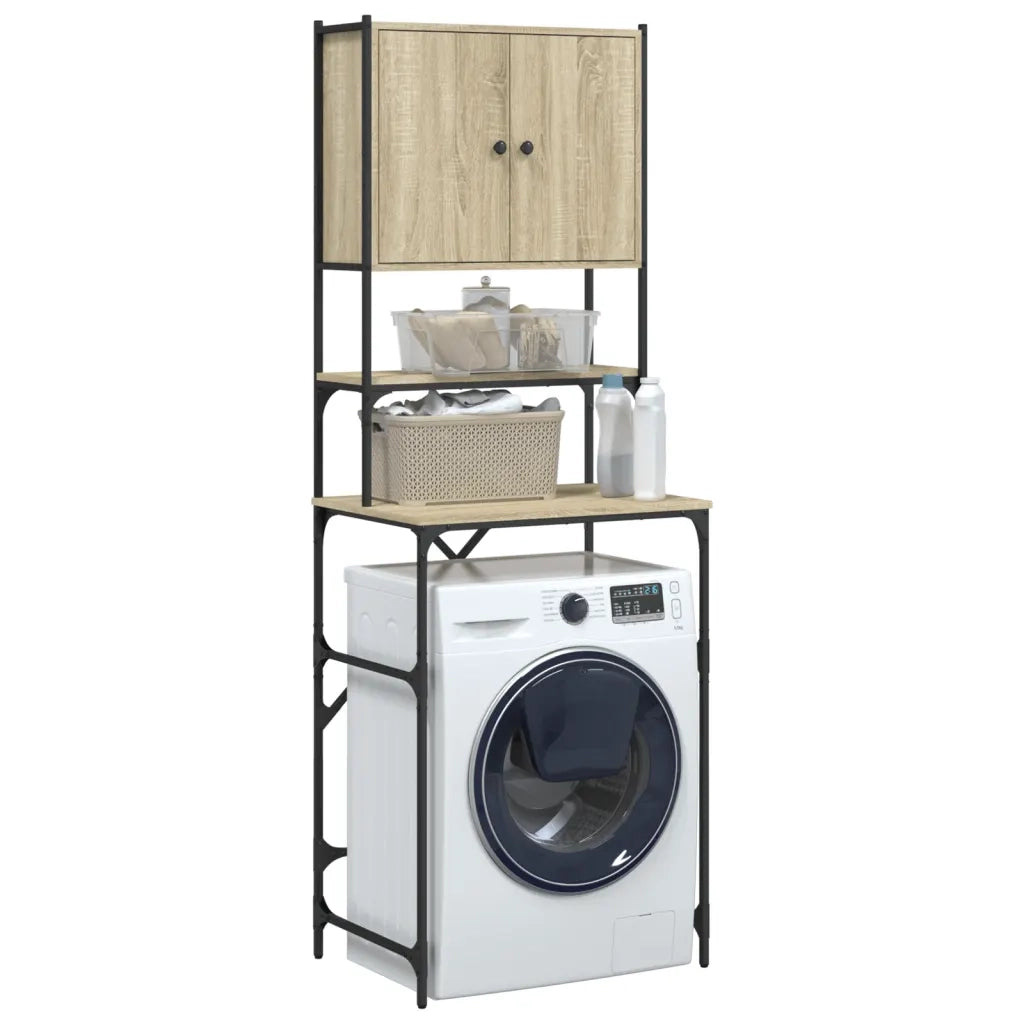 Mobile per Lavatrice Rovere Sonoma 68x48,5x194 cm CFW3727379