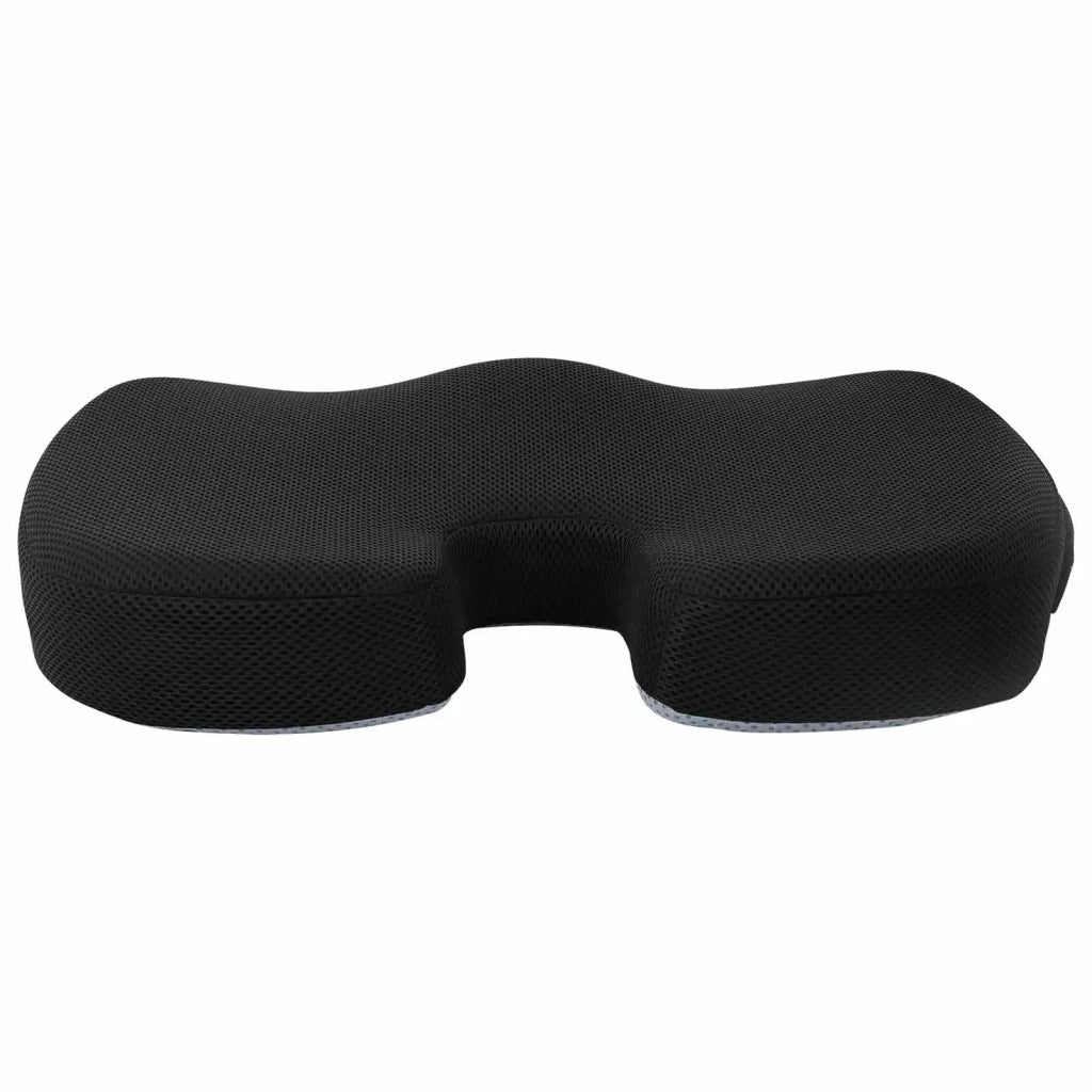 Cuscino per la seduta Nero 47 x 36,5 x 8 cm Schiuma Memory