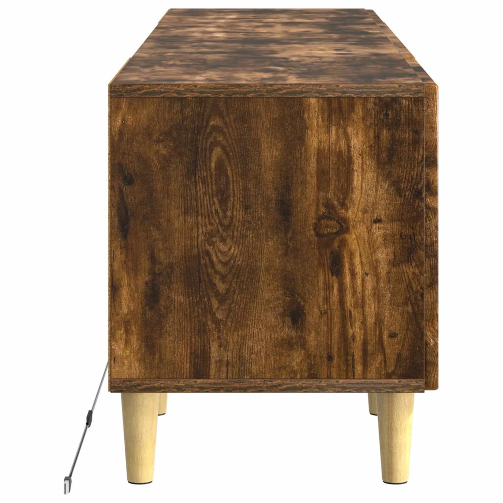 Mobile TV LED Rovere Fumo Legno ingegnerizzato 896690