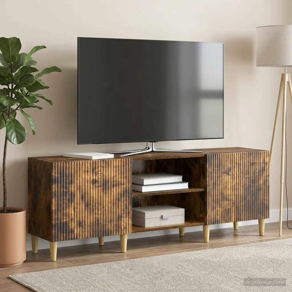 Mobile TV Rovere Fumo 150 x 31 x 50 cm Legno ingegnerizzato 894690