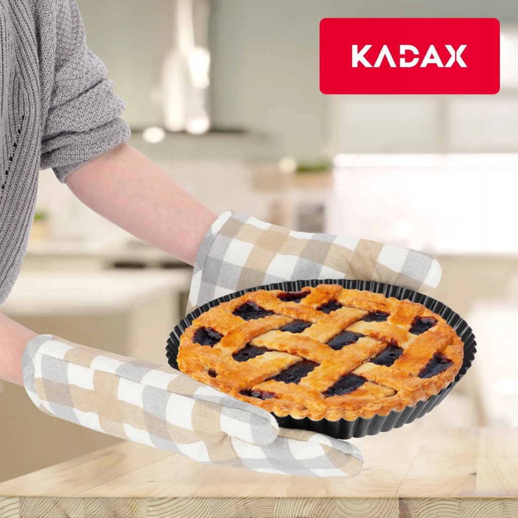 Teglia rotonda antiaderente per crostate KADAX, 28 cm