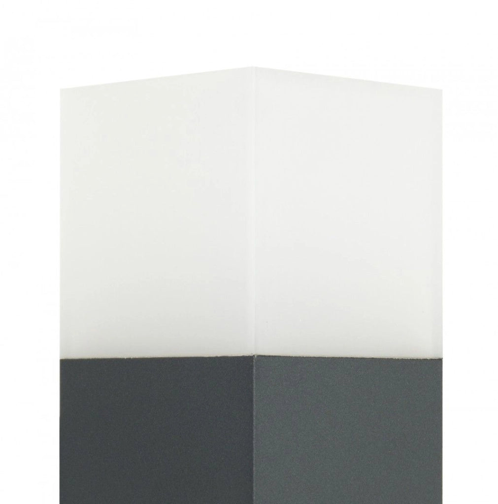 Paletto luminoso 58 cm E27 grigio scuro IP44 SU-MA