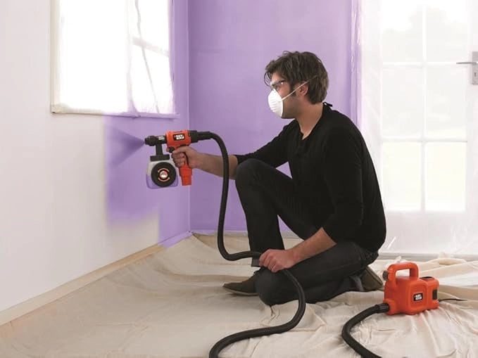 Pistola a spruzzo Black & Decker hvlp400-QS